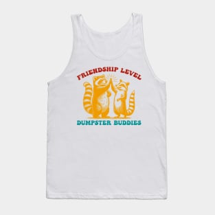 Friendship Level Dumpster Buddies Tank Top